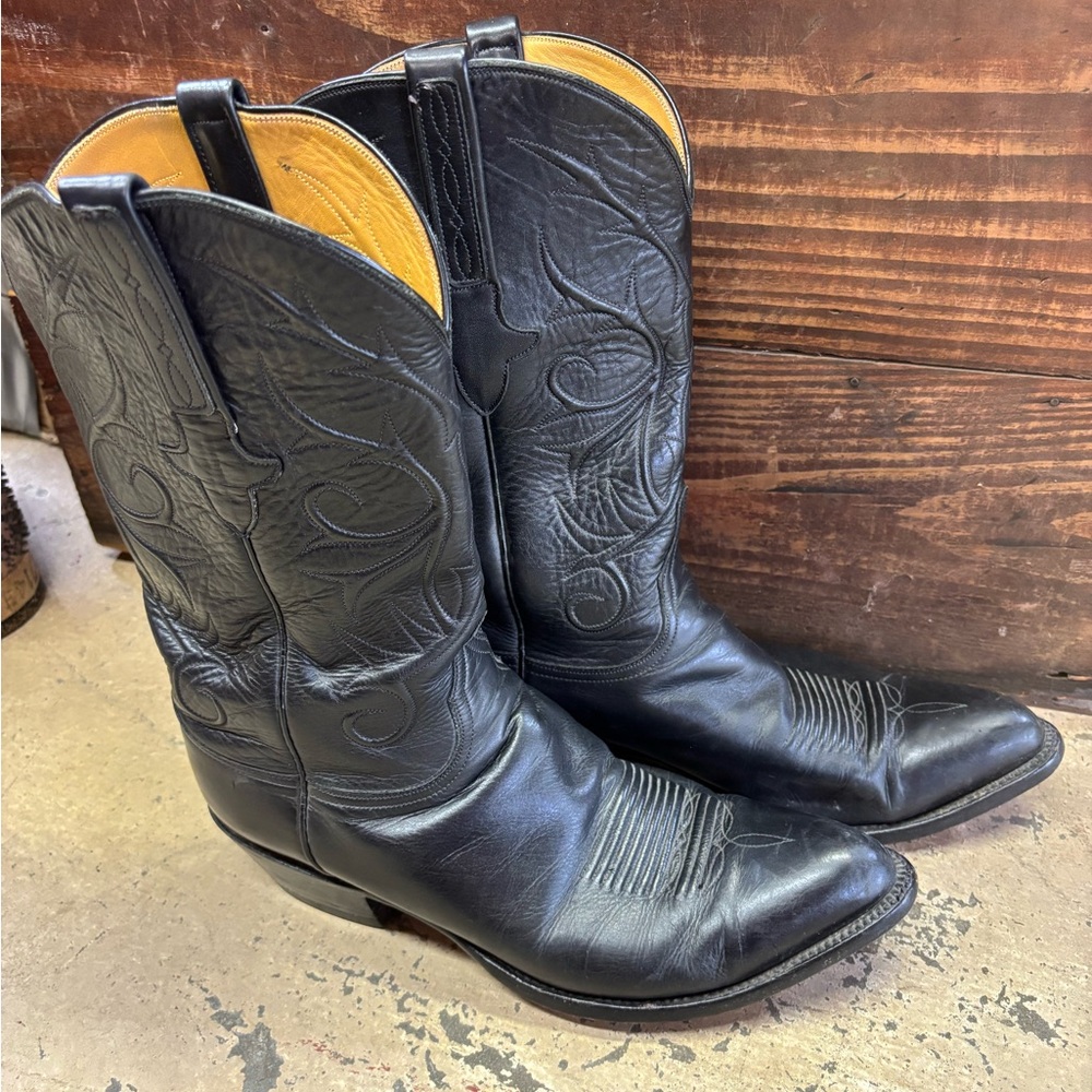 Men’s Lucchese Classic Handmade Leather Boots Size 11EE